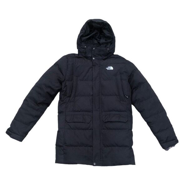 RARE 2012 The North Face Parka Jacket 800 Black Medium - Picture 1 of 16